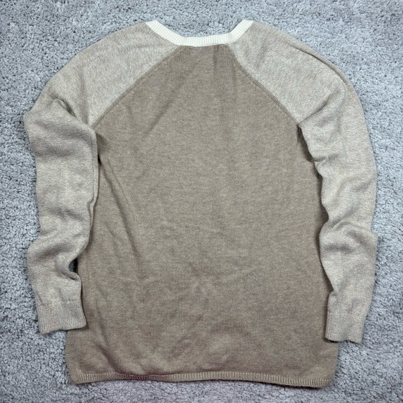 Banana Republic Sweater Womens Medium Textured Classic Modest Demure Church - Picture 3 of 3